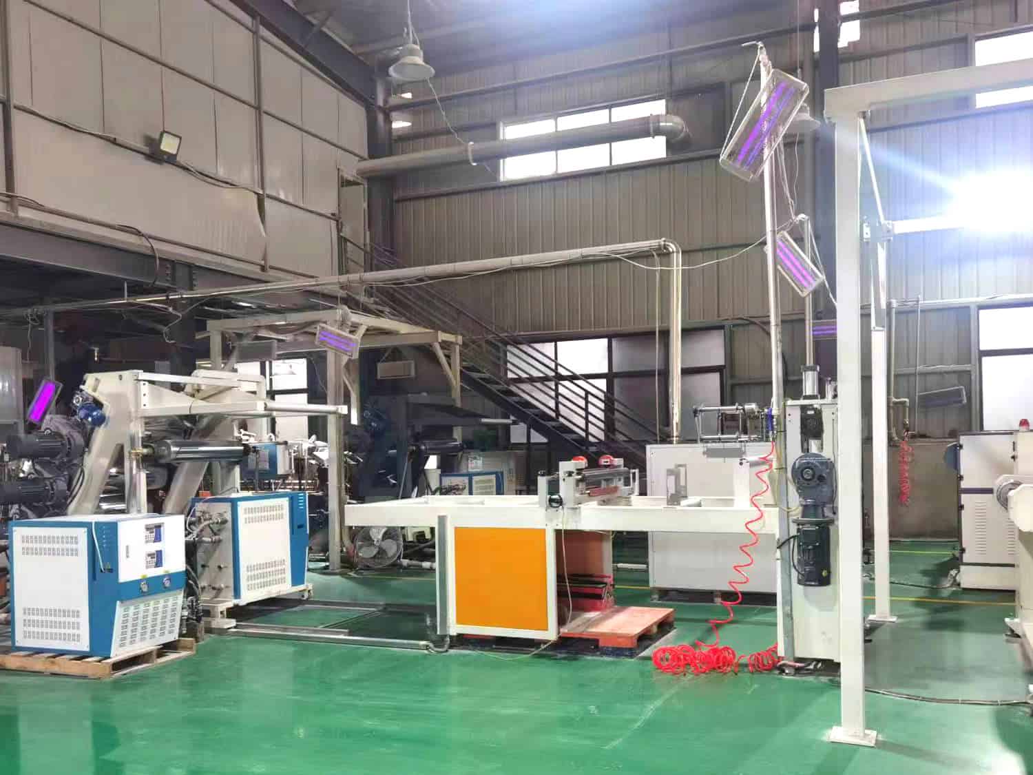 full stripping roll die cutting machine