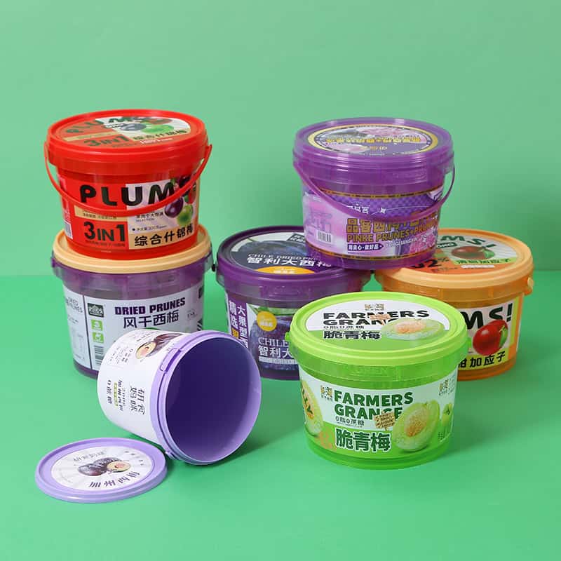 Heat transfer printing for dried fruits package