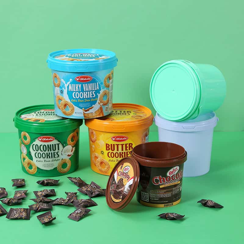 in mould labeling for Biscuits package