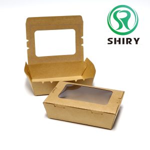 700ml Kraf Paper Food Container With Window