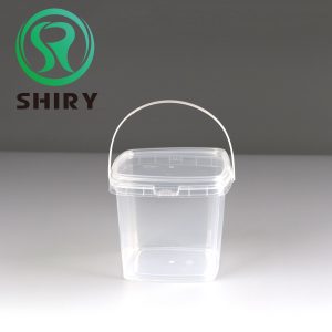 0.5L Square plastic buckets